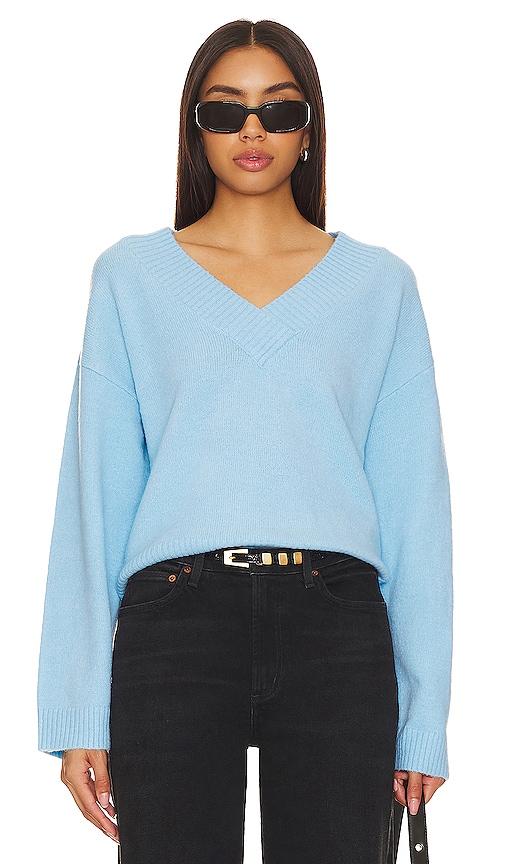 sanctuary favorite season sweater in baby blue.