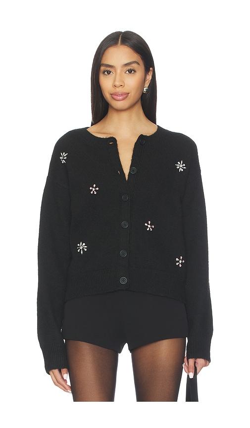 sanctuary must have gem cardigan in black.