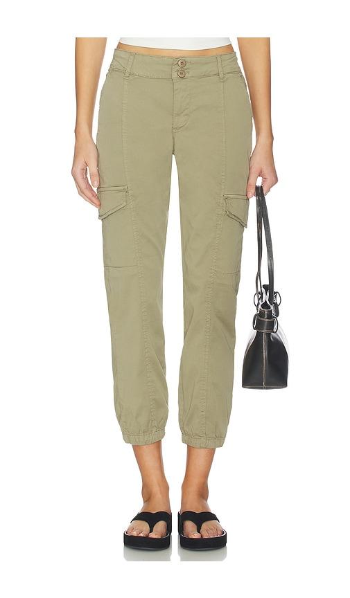 sanctuary rebel pant in sage.