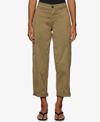 sanctuary womens boyfriend cropped cruiser pants