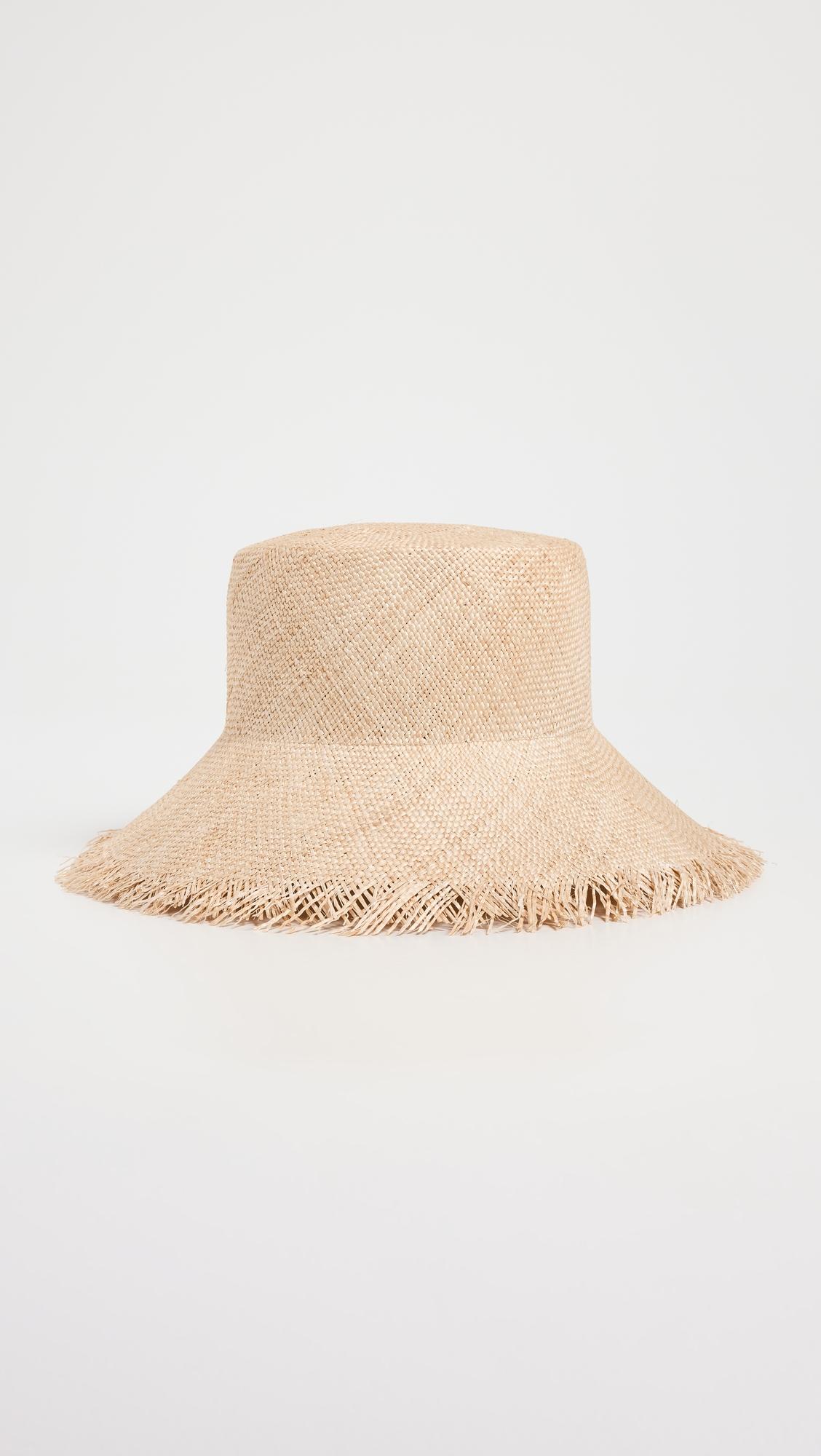 sandpiper raffia bucket hat