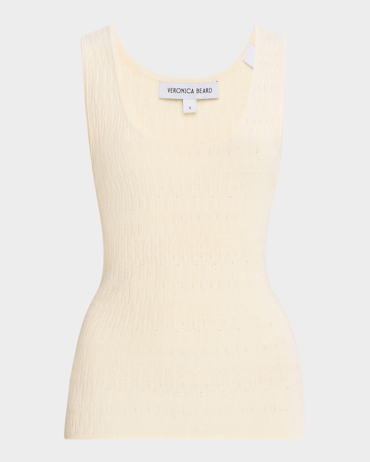 sandra textured tank top