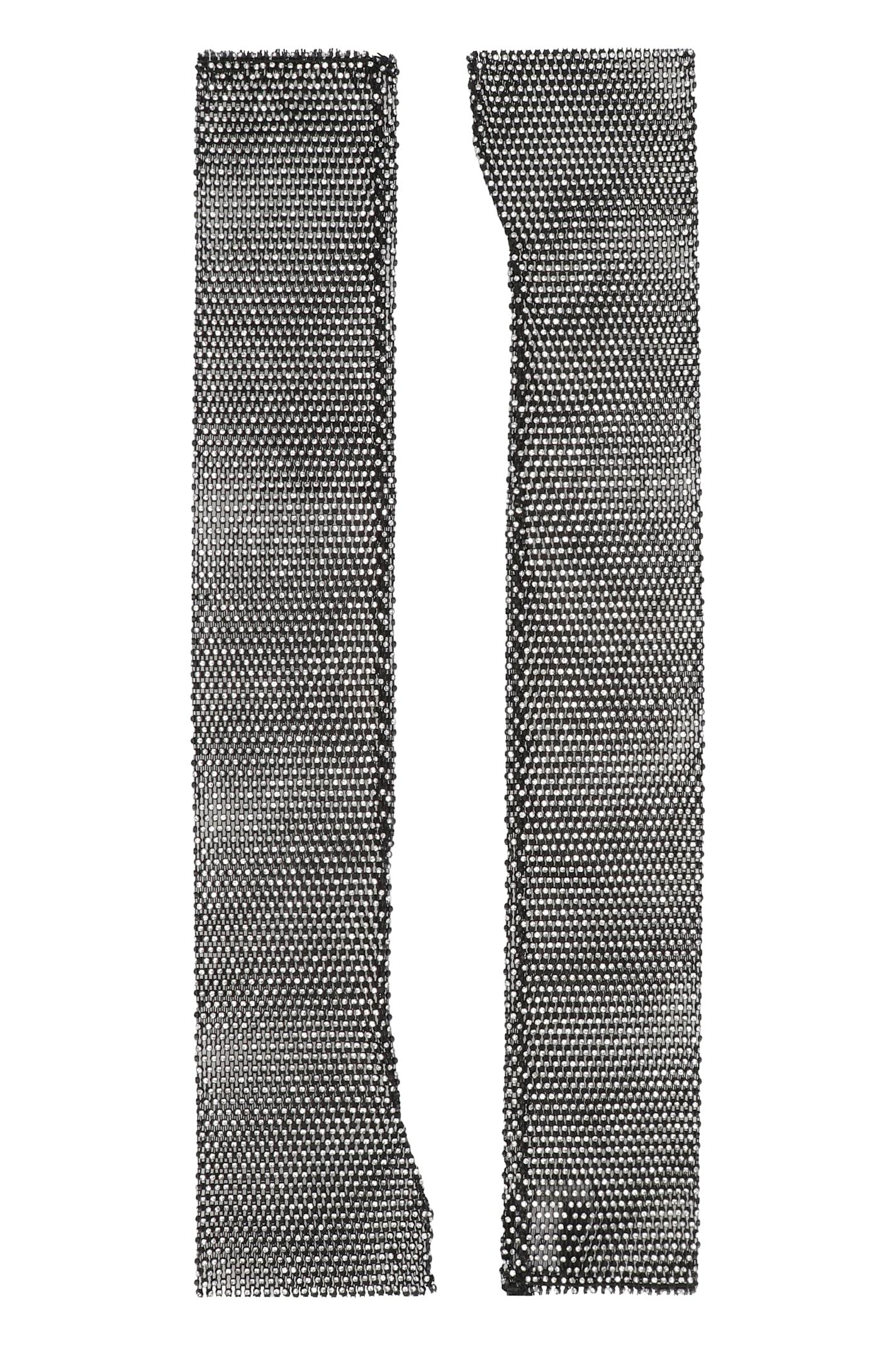 santa brands netted knit armwarmer