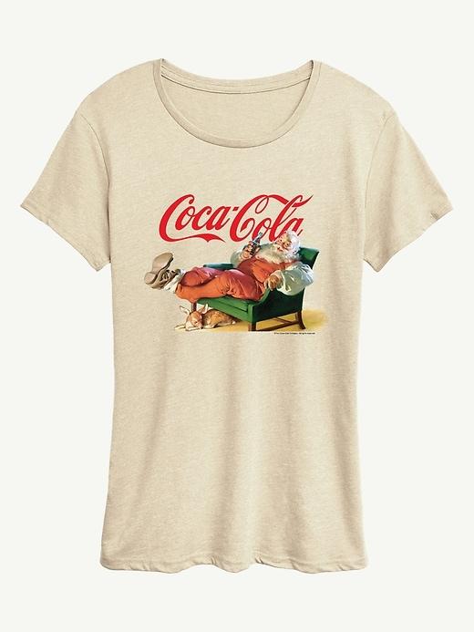 santa coke short sleeve graphic tee
