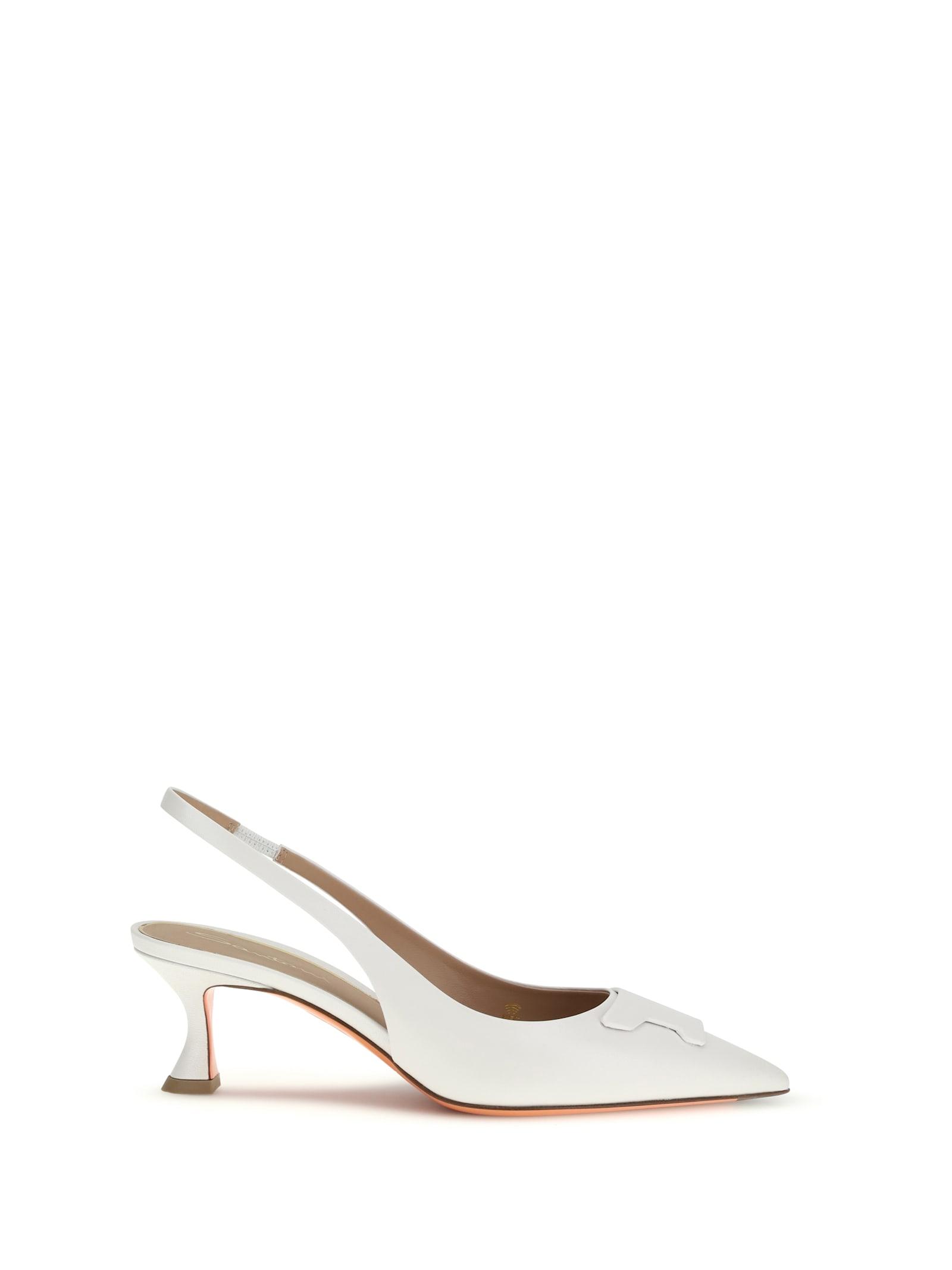 santoni taylor slingback pumps