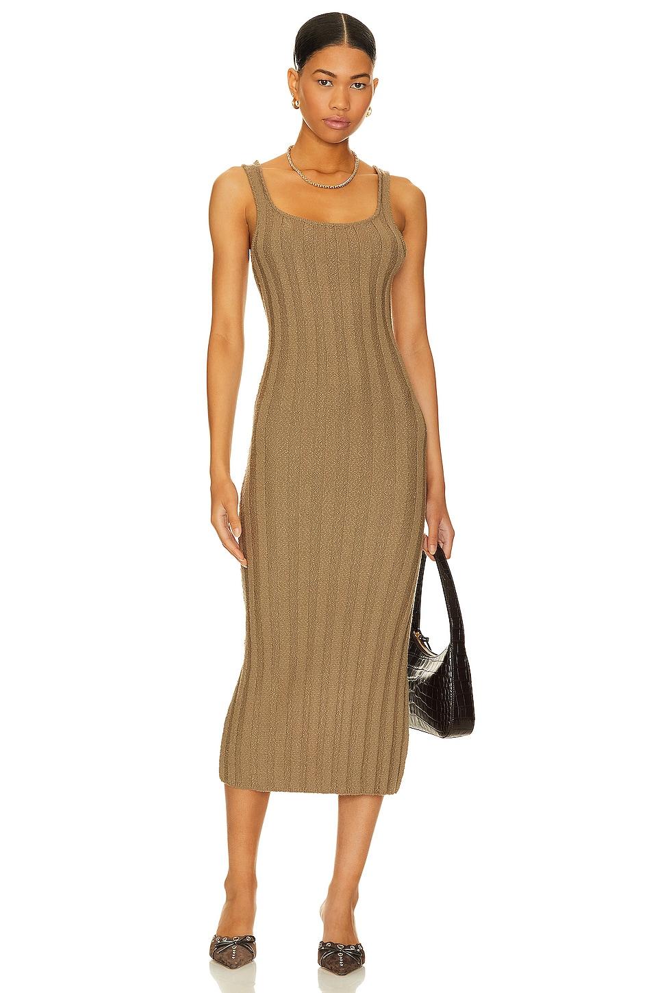 santos sweater midi dress