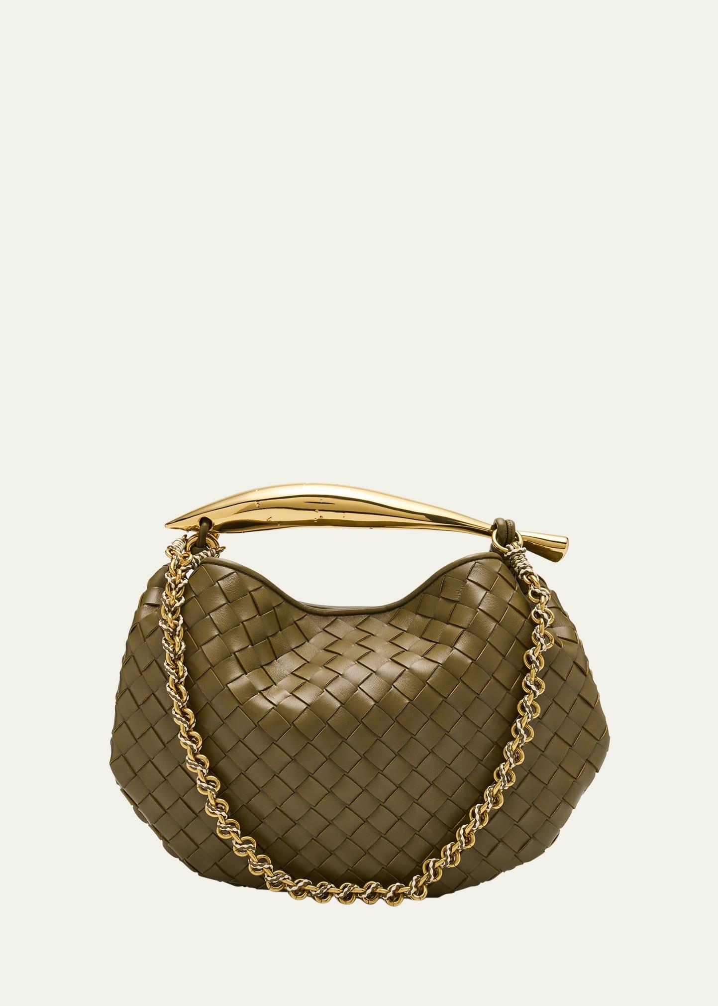 sardine small nappa leather top-handle bag