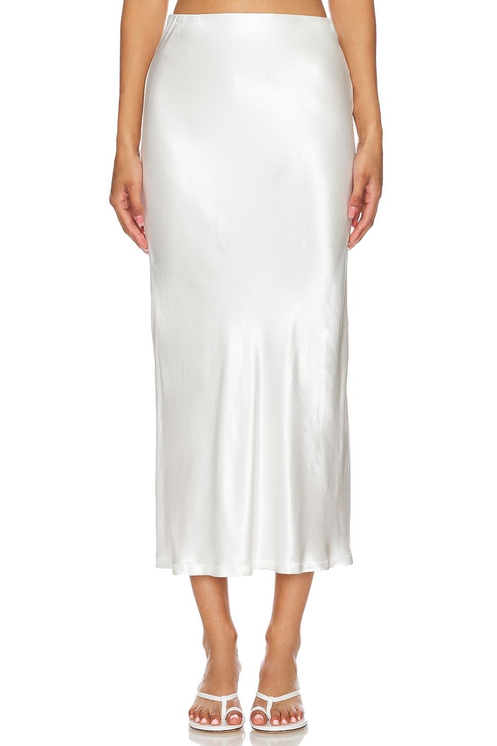satin bias cut skirt