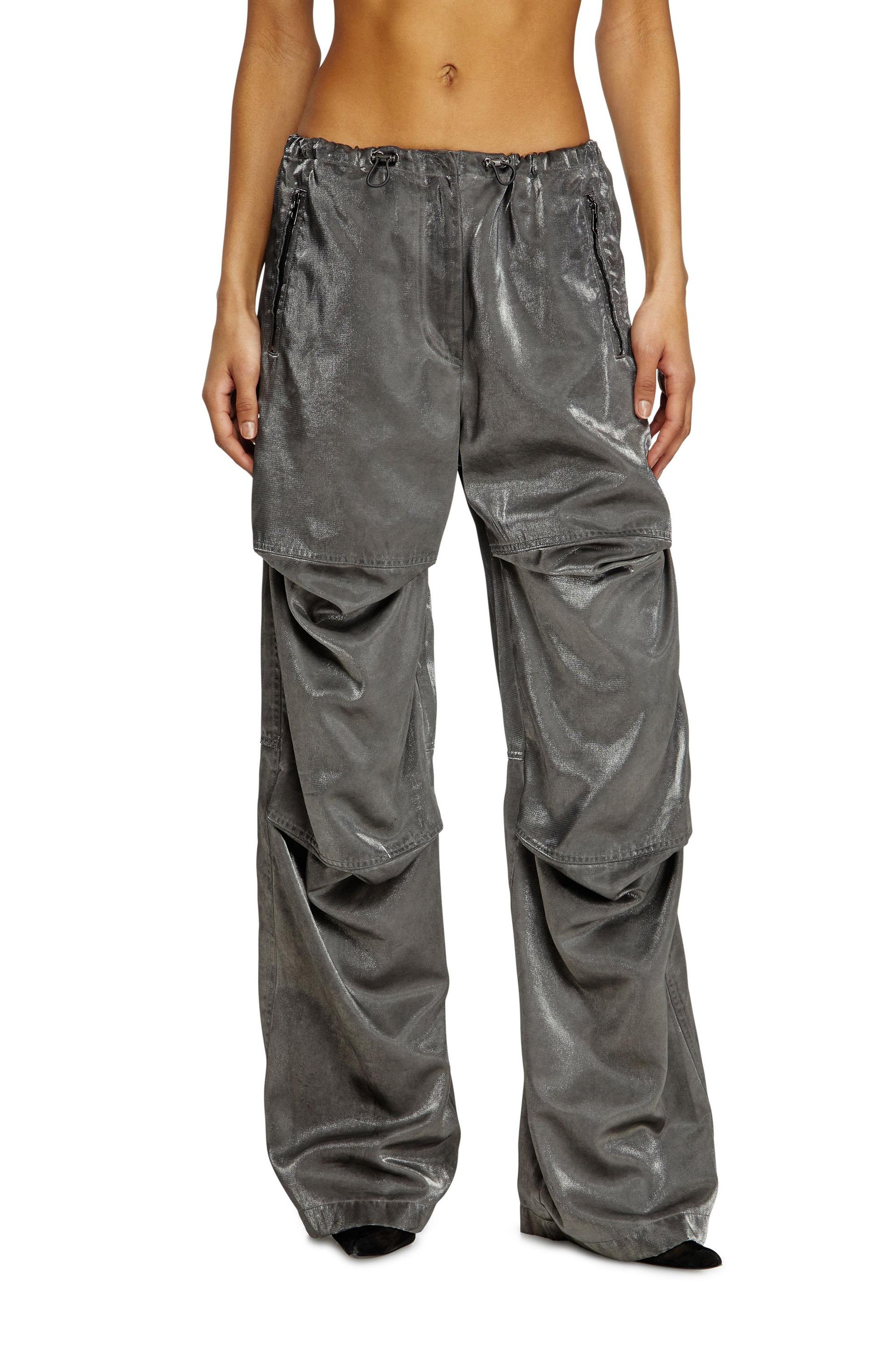 satin cargo pants