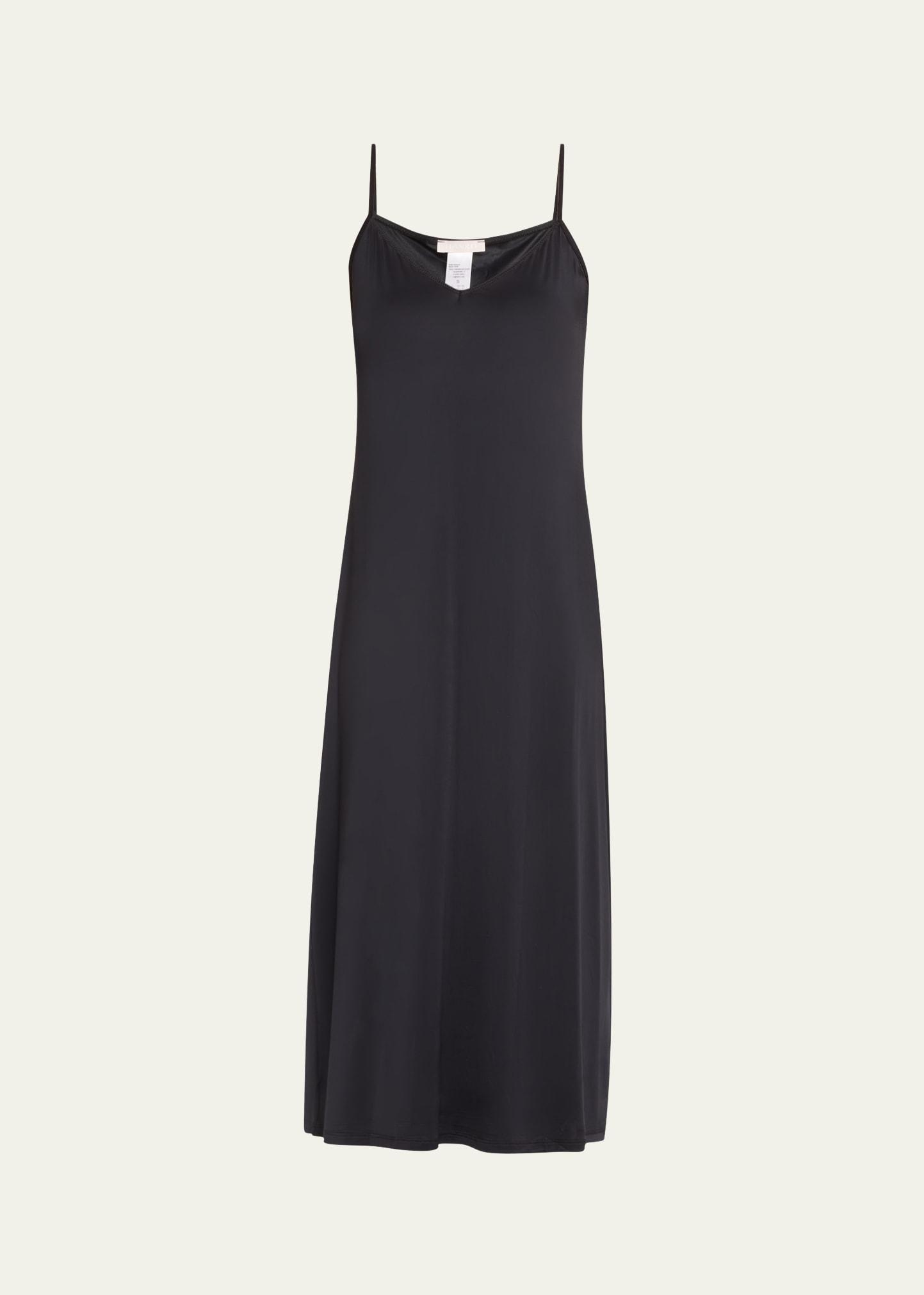 satin deluxe midi slip dress