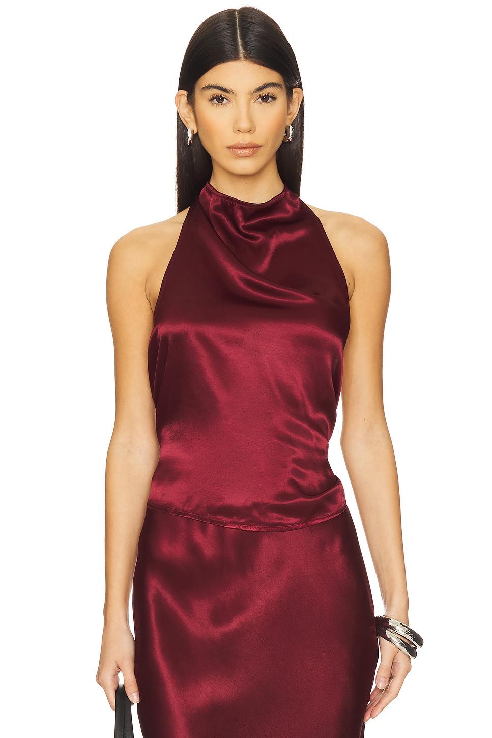 satin halter