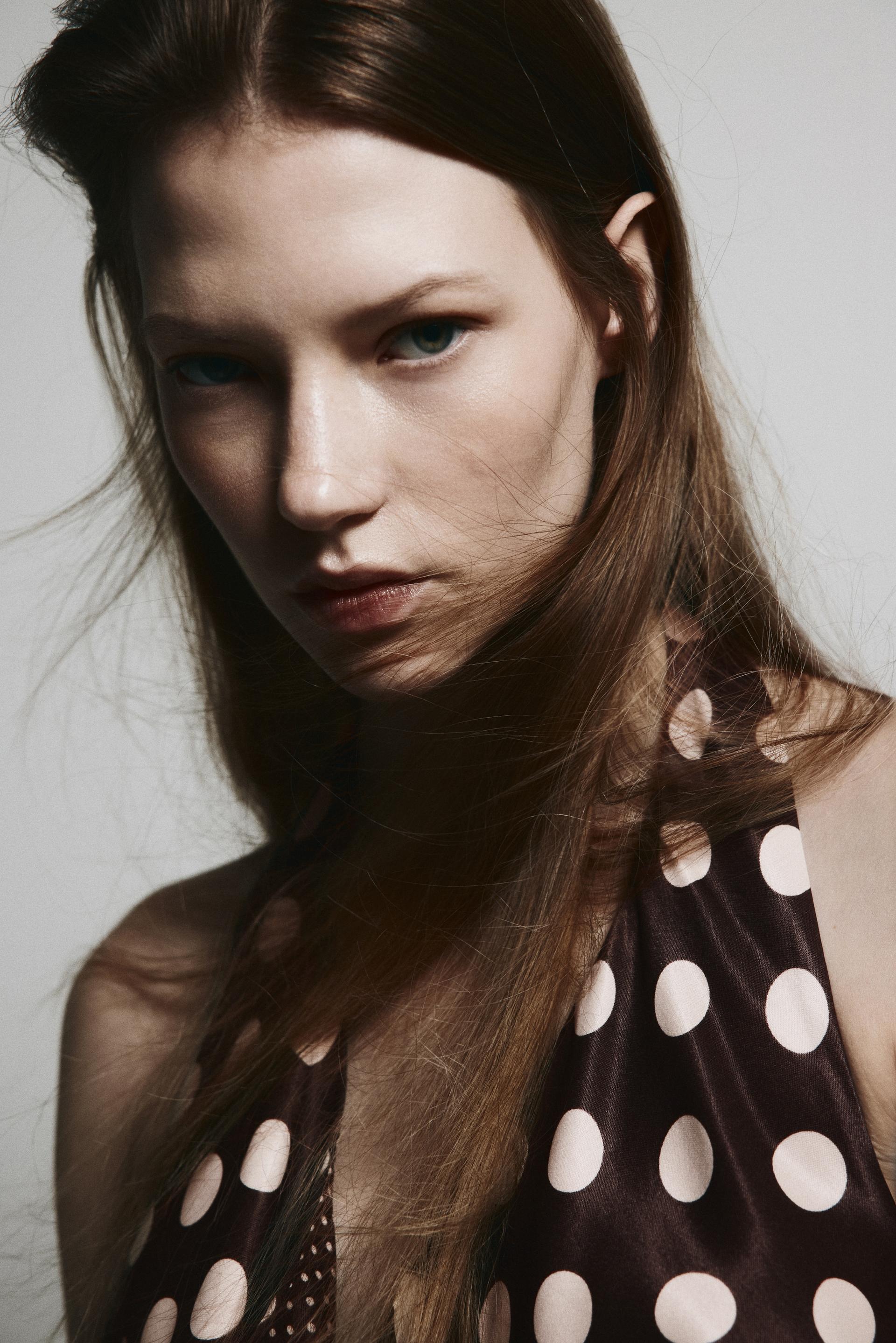 satin halterneck top