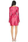 satin mini dress