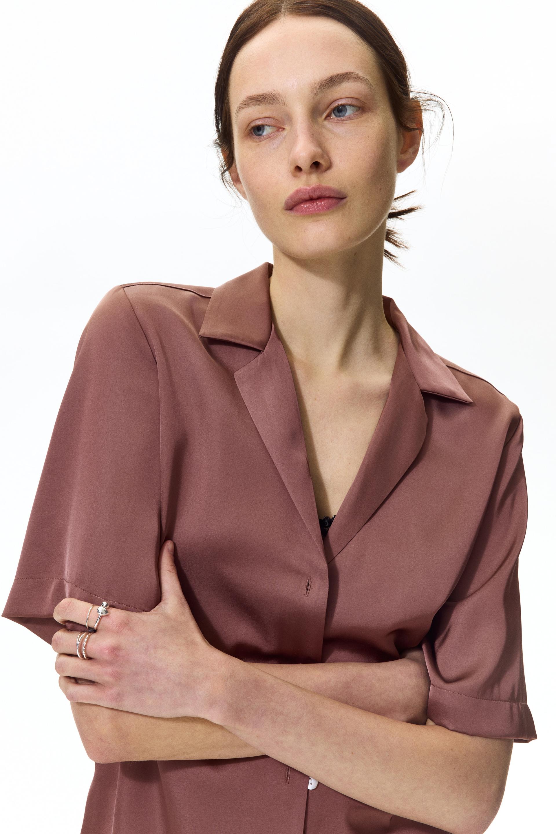 satin resort shirt