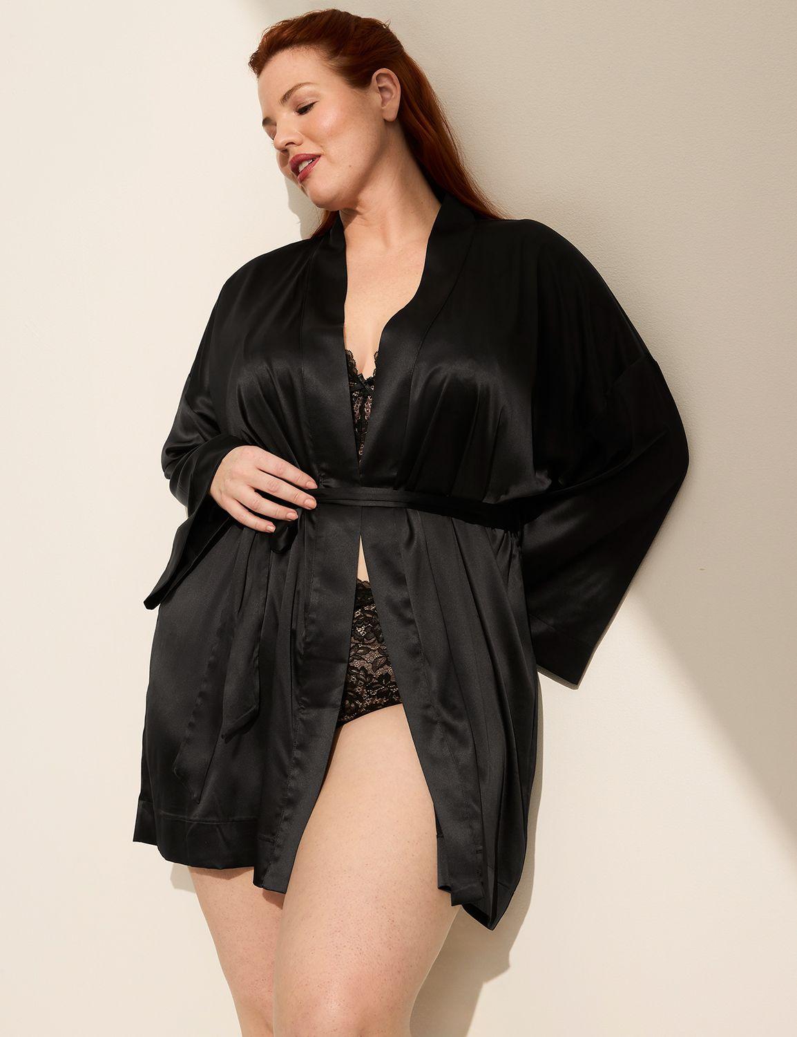 satin robe