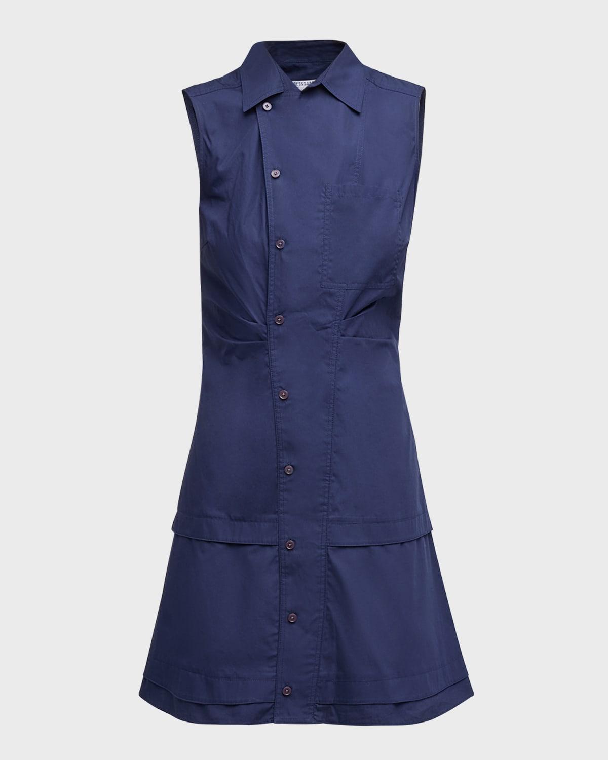 satina mini shirtdress
