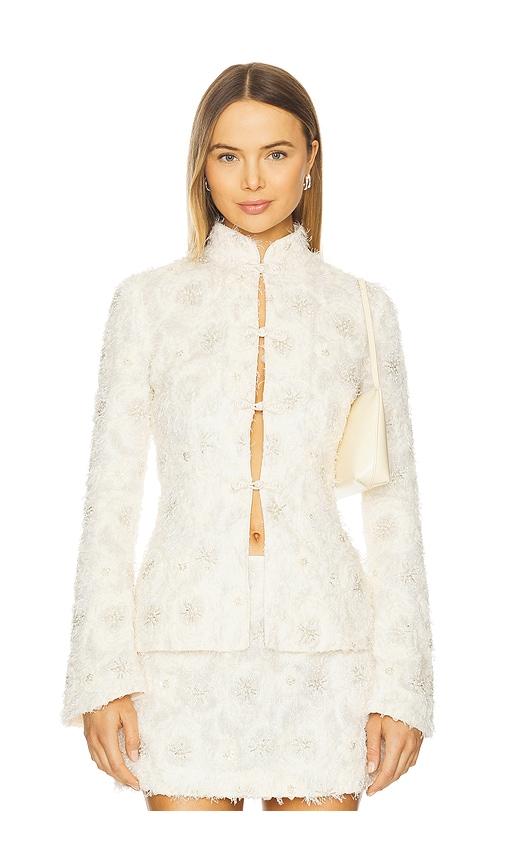 sau lee aja top in ivory.