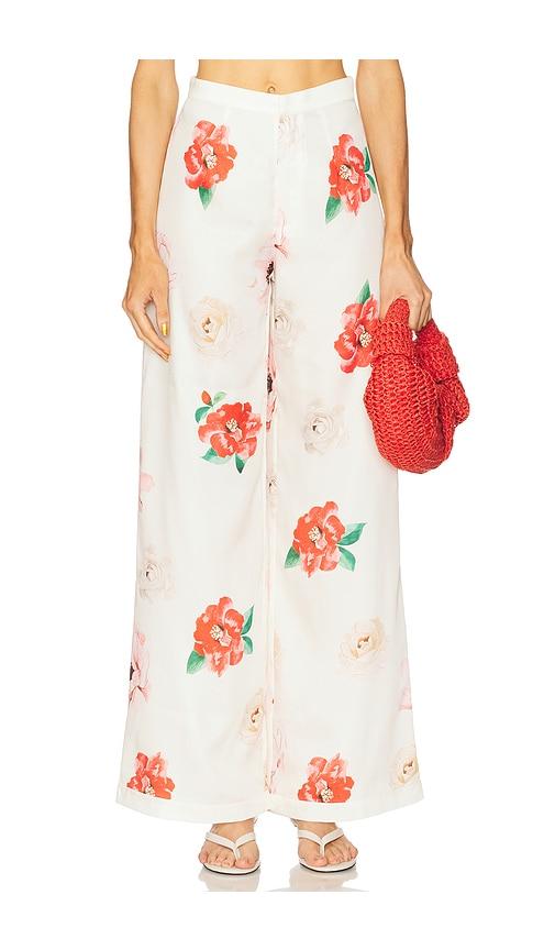 sau lee elba pant in white.