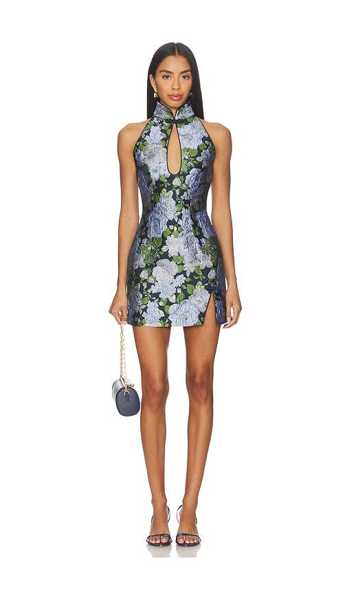 sau lee eva dress in blue.