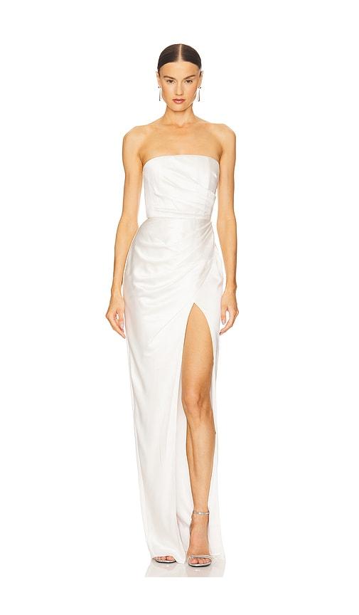 sau lee priyanka dress in ivory.