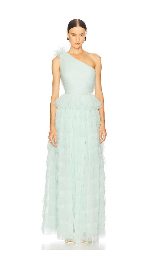 sau lee samantha gown in mint.