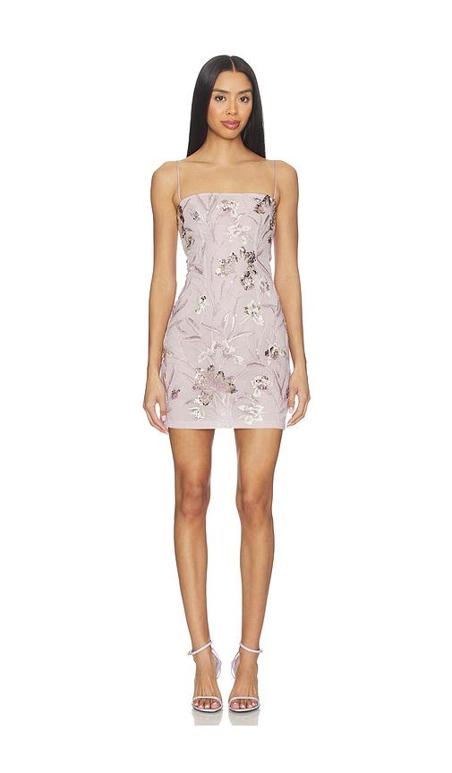 sau lee sara dress in pink.