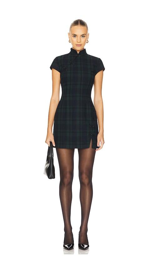 sau lee wendy dress in green.