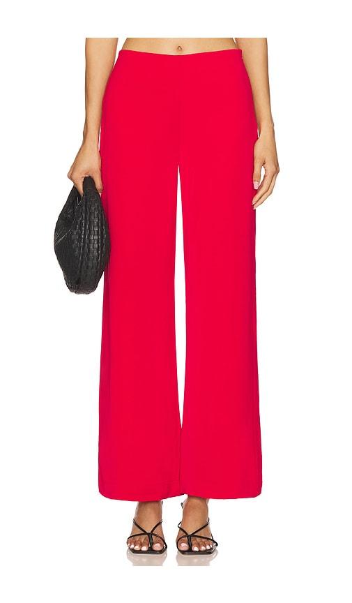 saudade lobster pants in red.