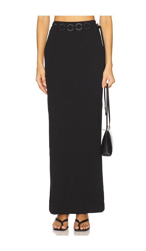 saudade skirt in black.