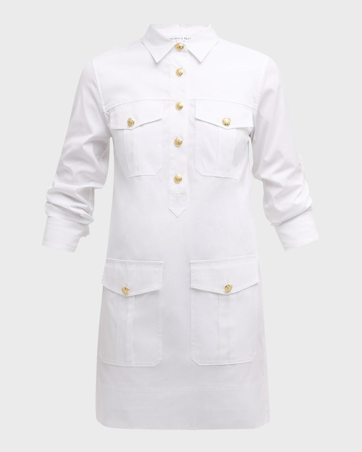 saude long-sleeve utility dress