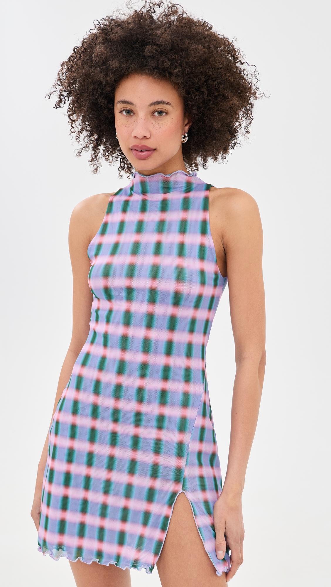 savannah mesh mini dress