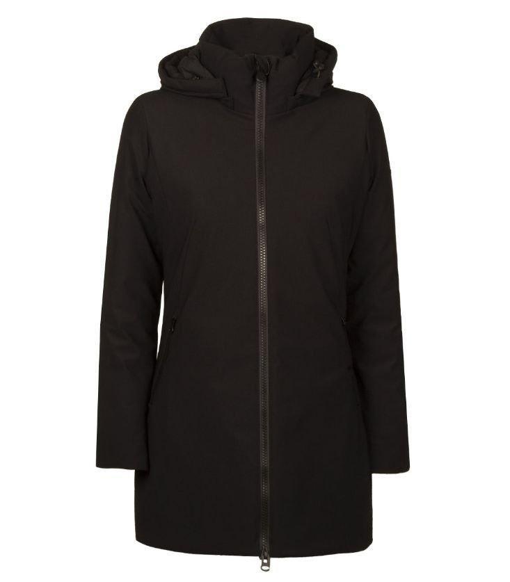 save the duck high-collar hooded coat
