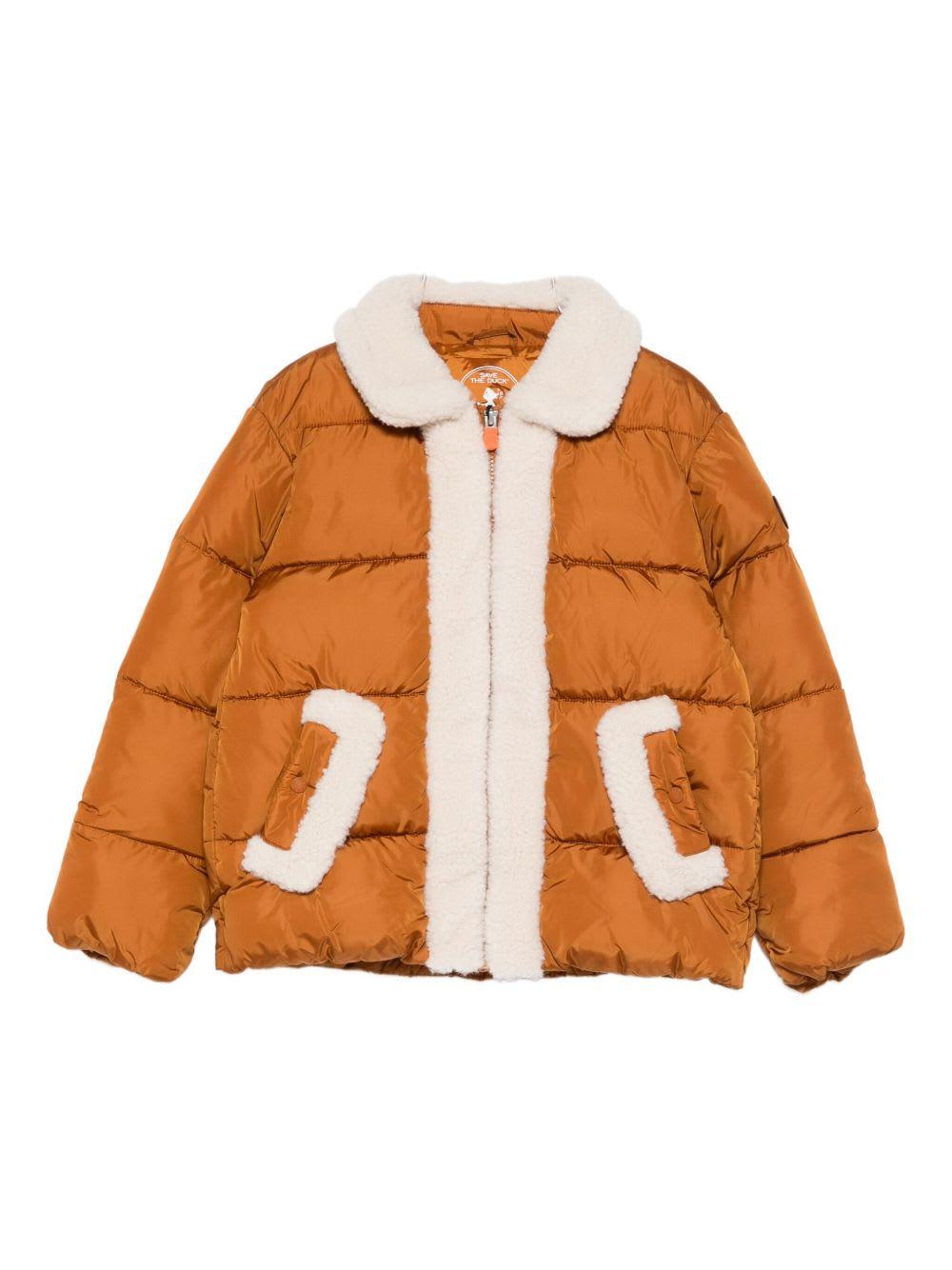 save the duck honey down jacket