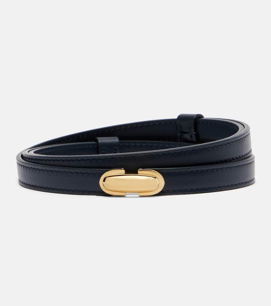 savette symmetry leather belt