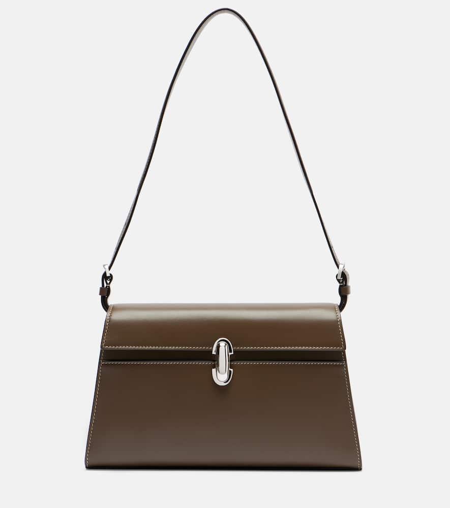 savette symmetry leather shoulder bag