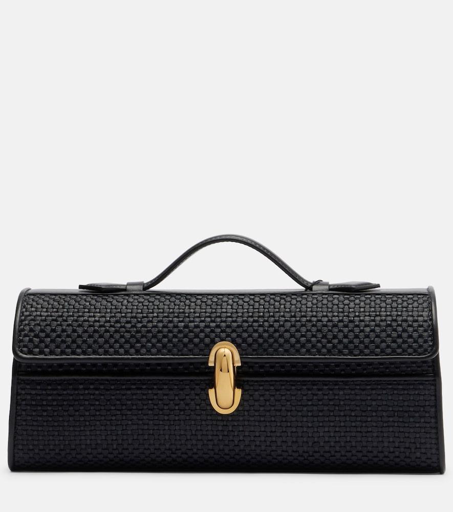 savette symmetry slim raffia top