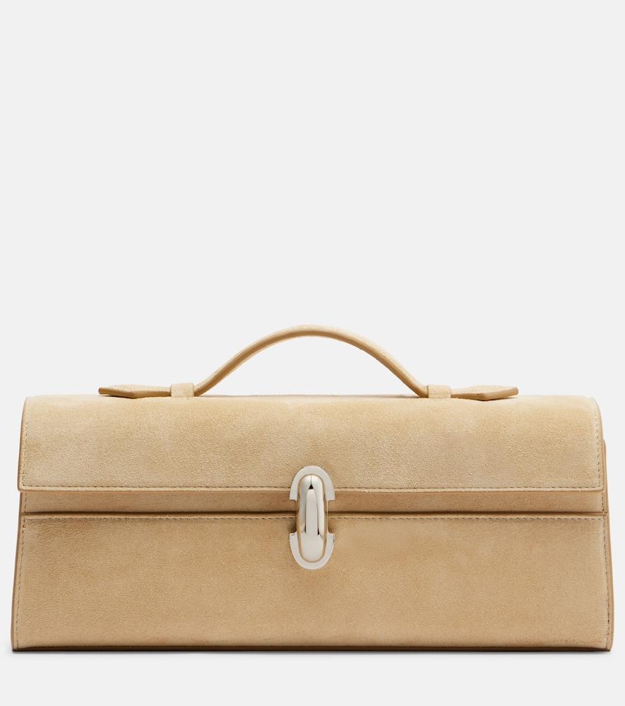 savette symmetry slim suede top