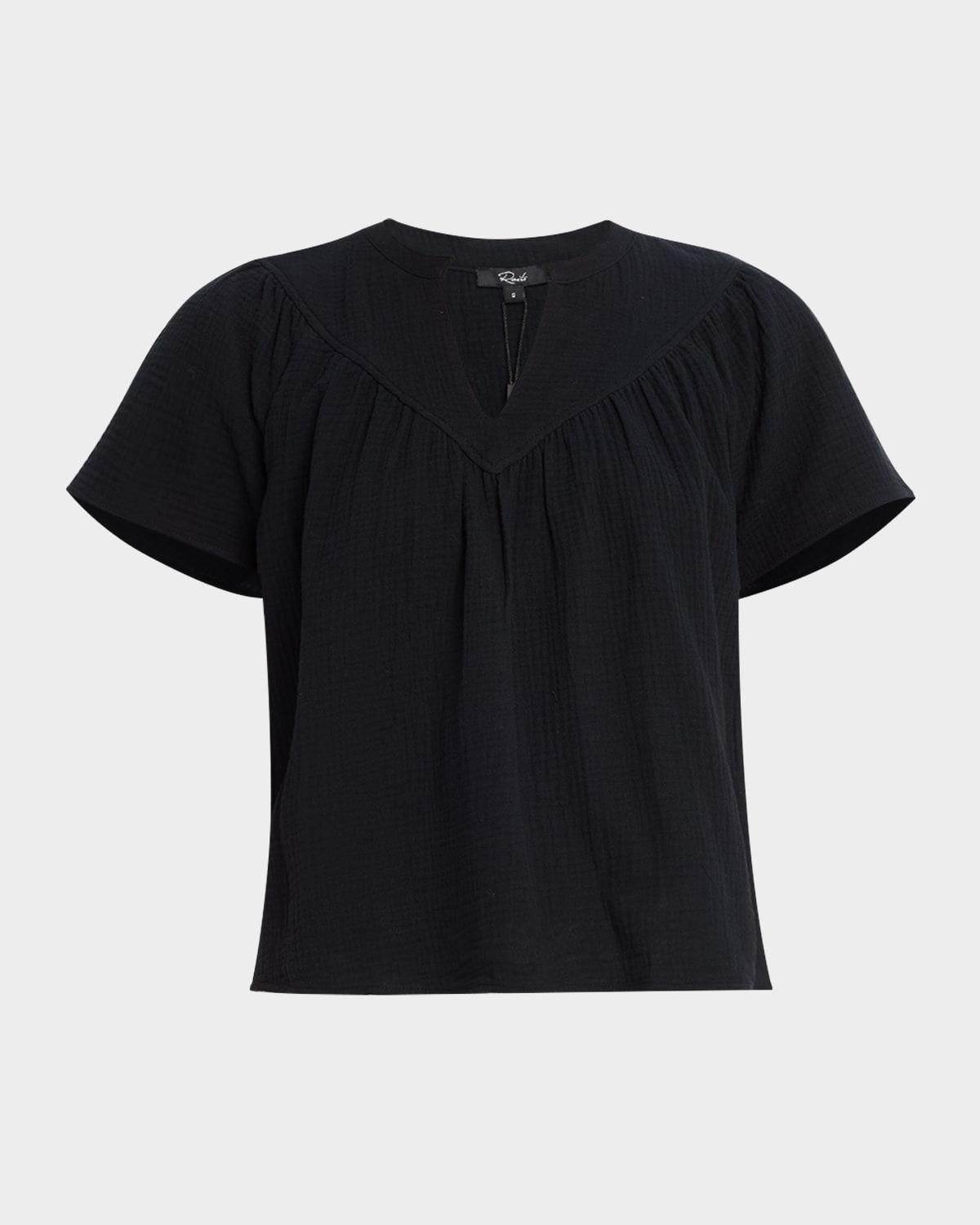 sayer gauze blouse