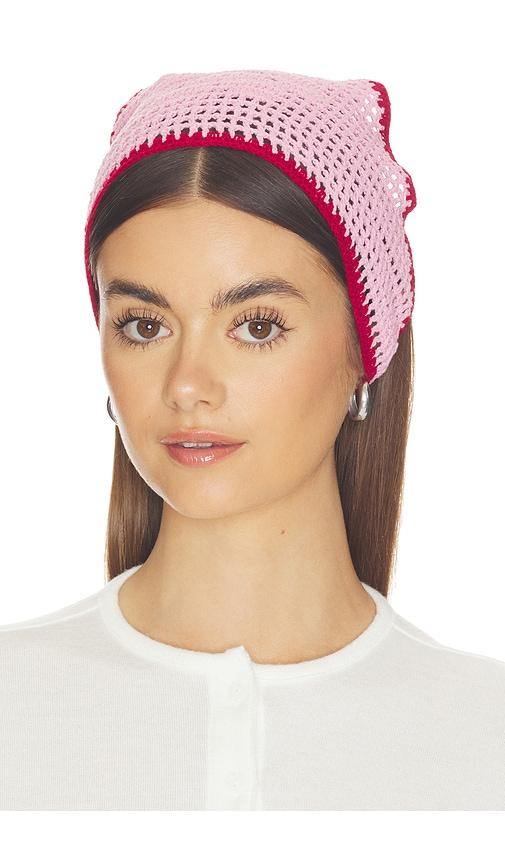 saylor cody headband in pink.