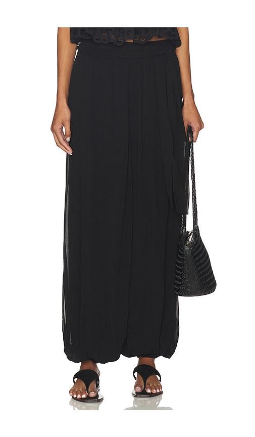 scarlett poppies tibbet trouser in black.