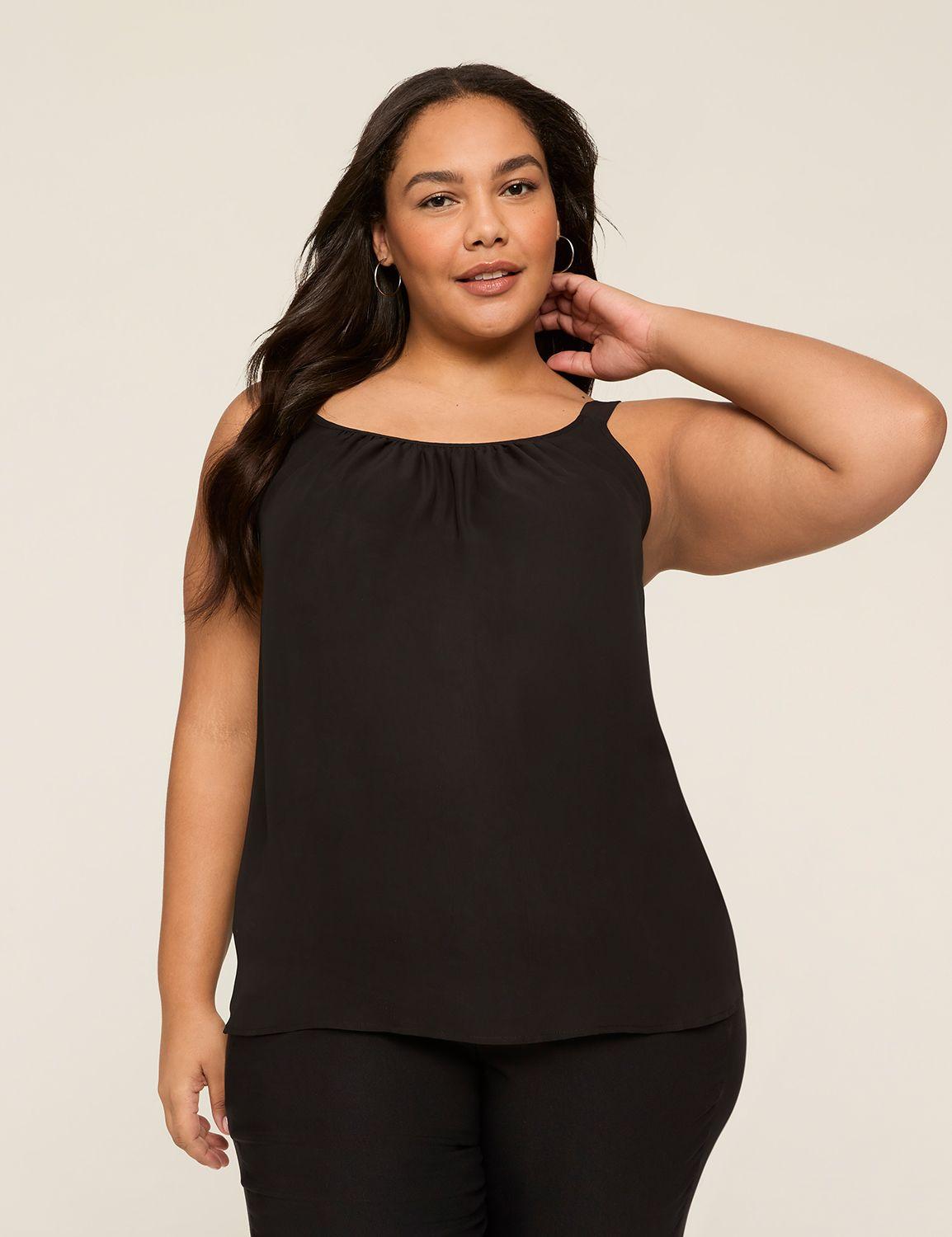 scoop-neck cami