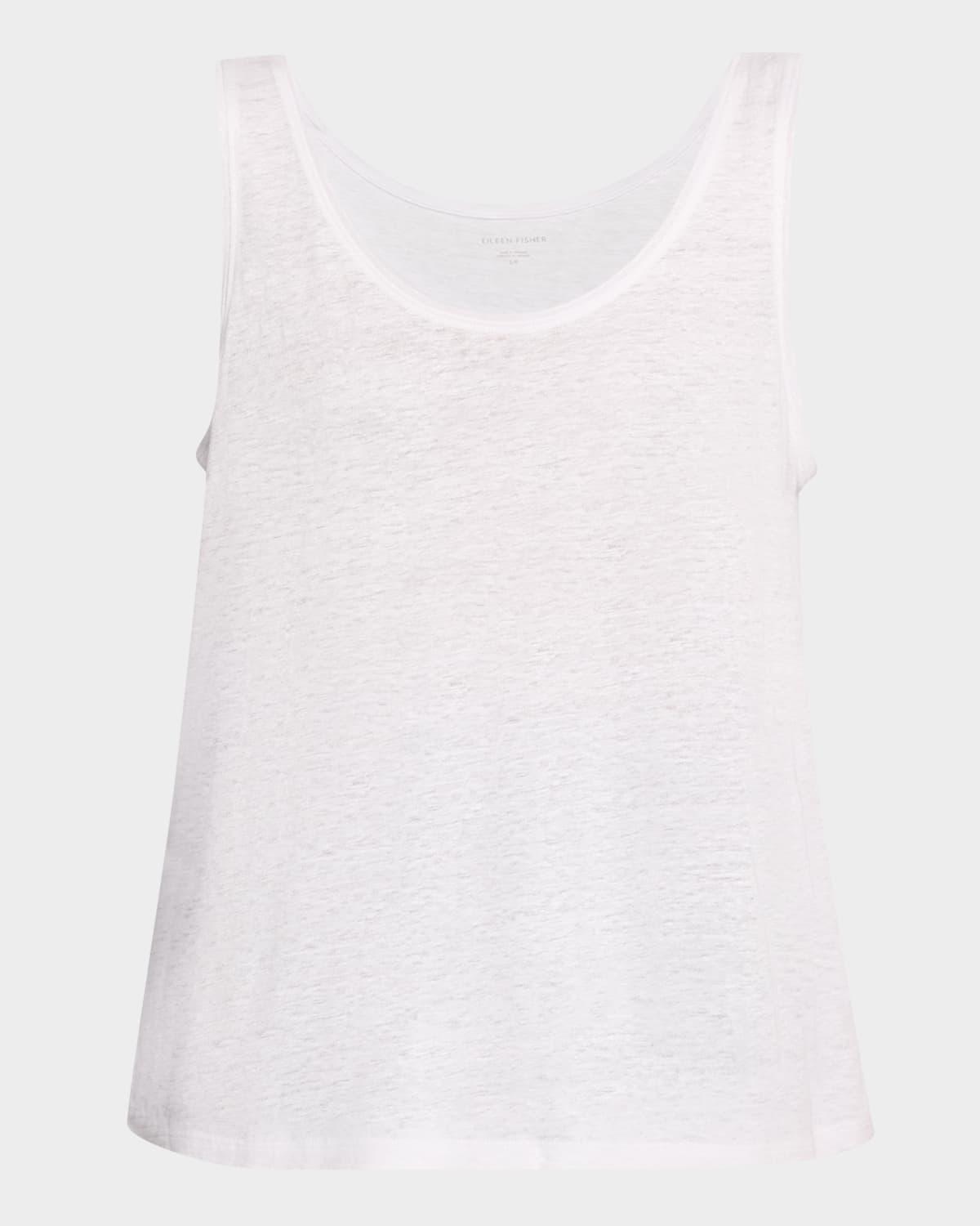 scoop-neck knit tank