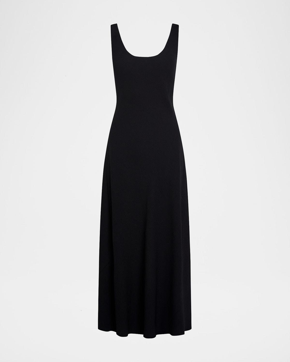 scoop-neck slip dress