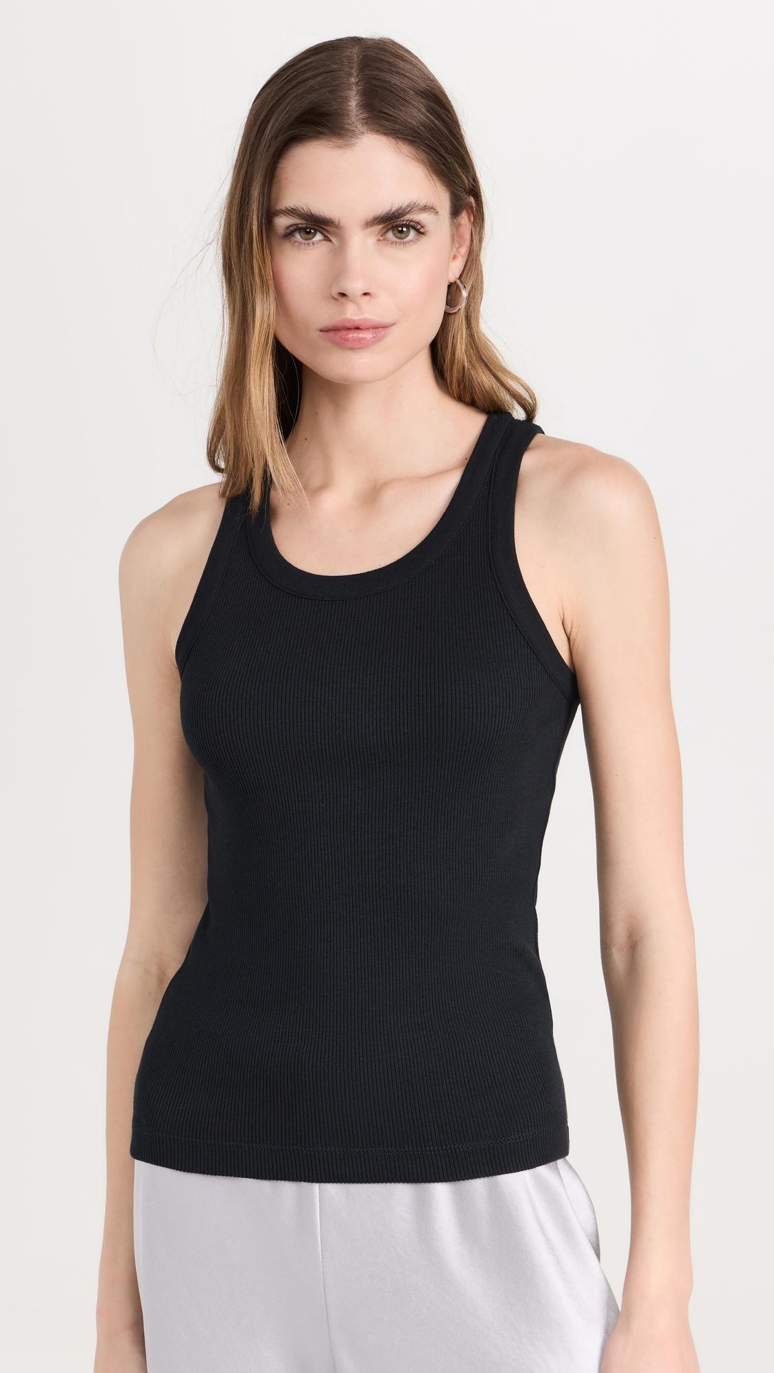 scoop neck tank