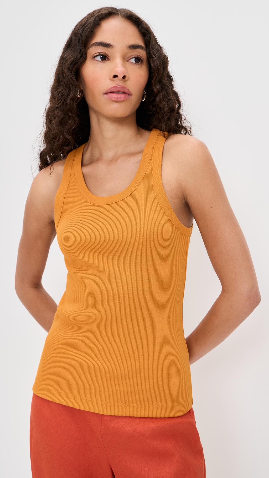 scoop neck tank