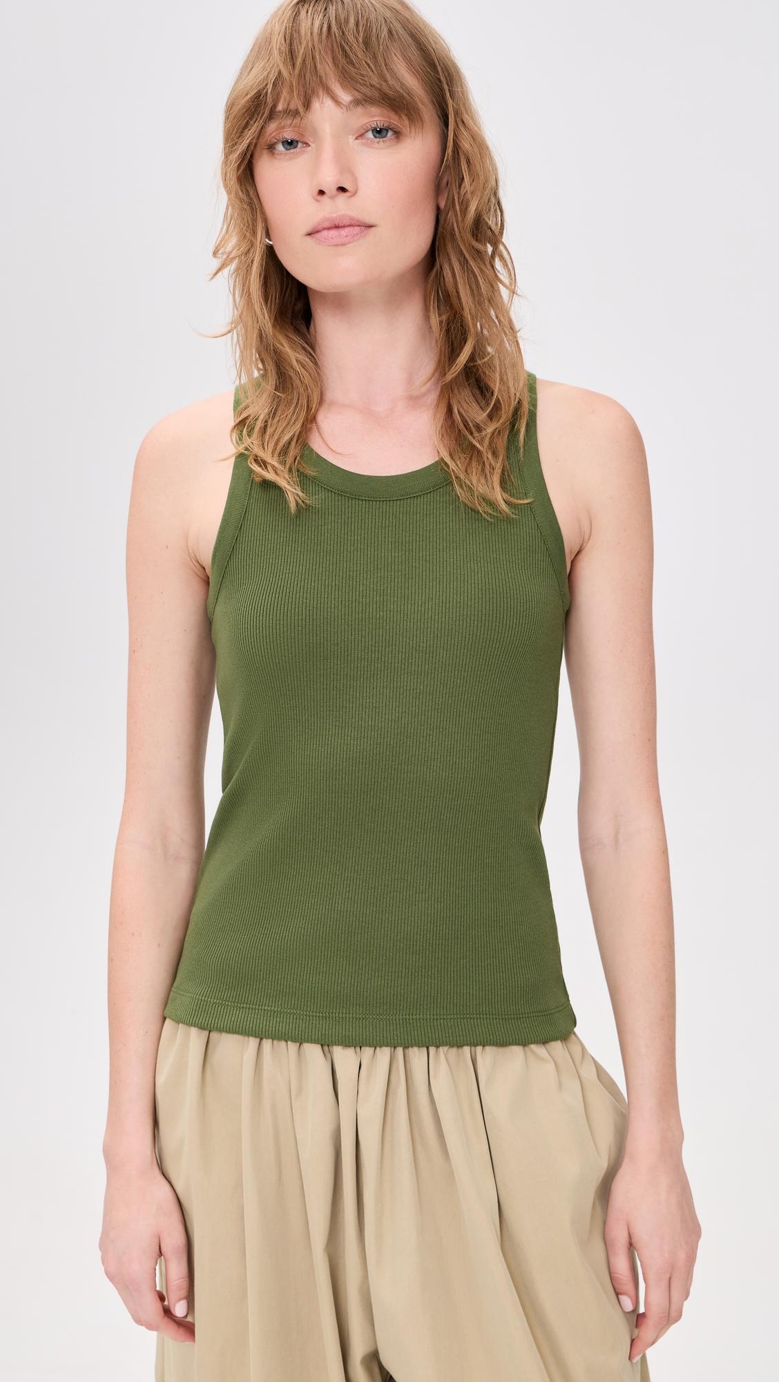 scoop neck tank