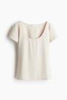 scoop-neck top
