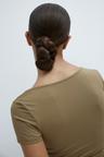 scoop-neck top