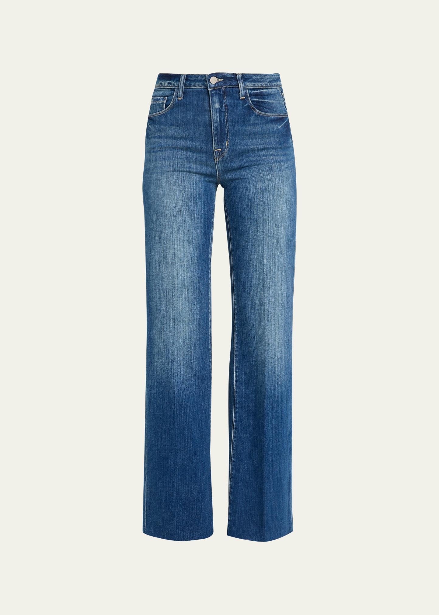 scottie high rise wide-leg jeans