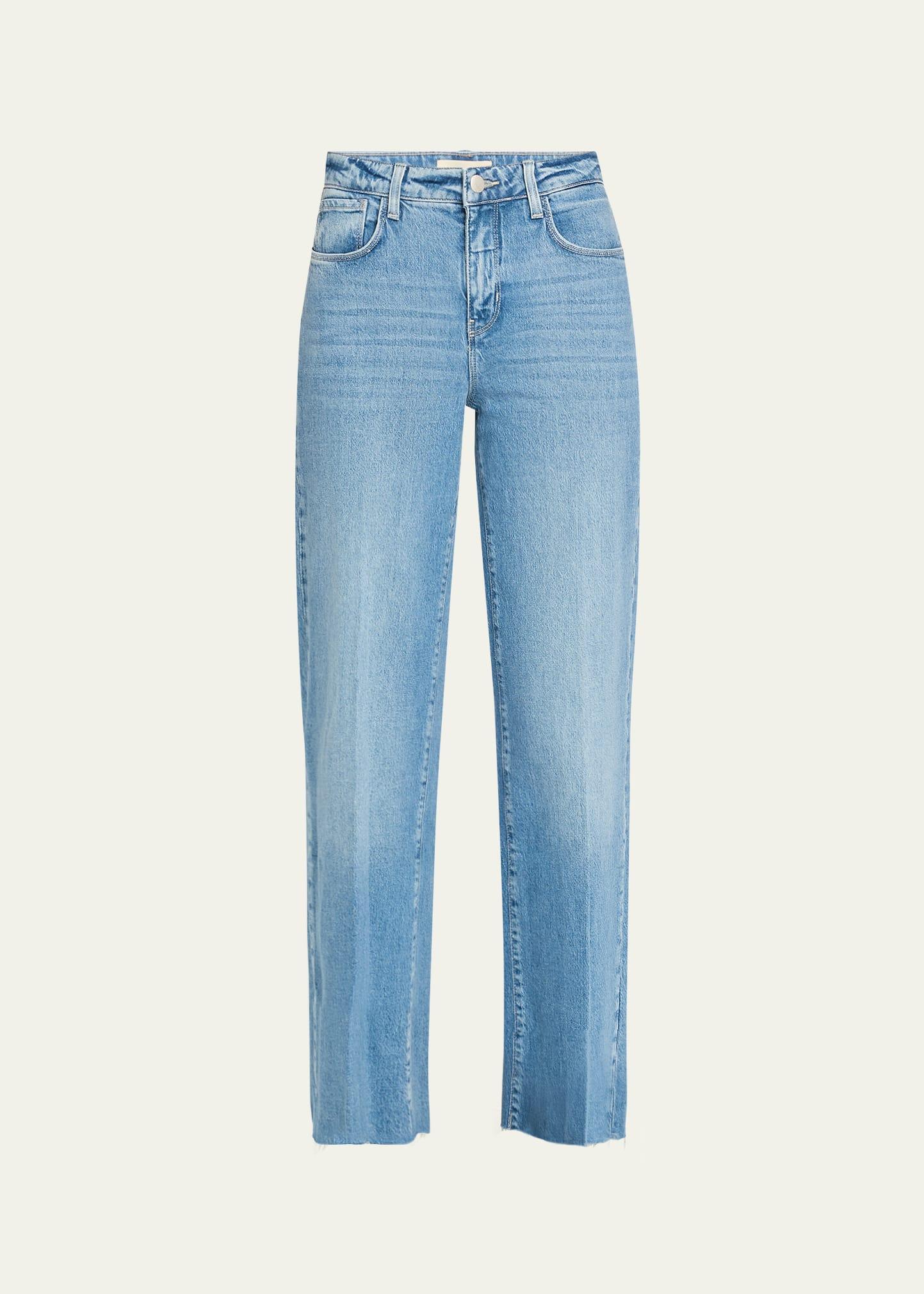 scottie high-rise wide-leg jeans